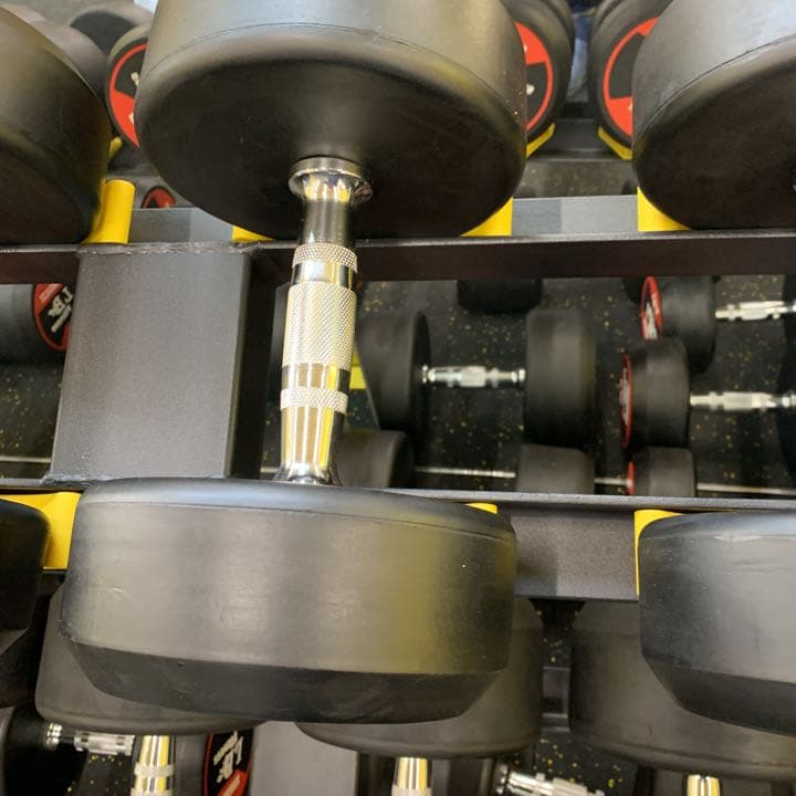 ラバーダンベル　27.5kg2個