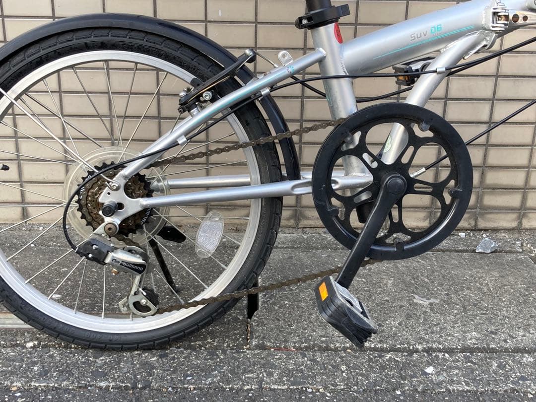 折りたたみ自転車 ダホン DAHON SUV D6 外装6速 Vブレーキ 泥よけ