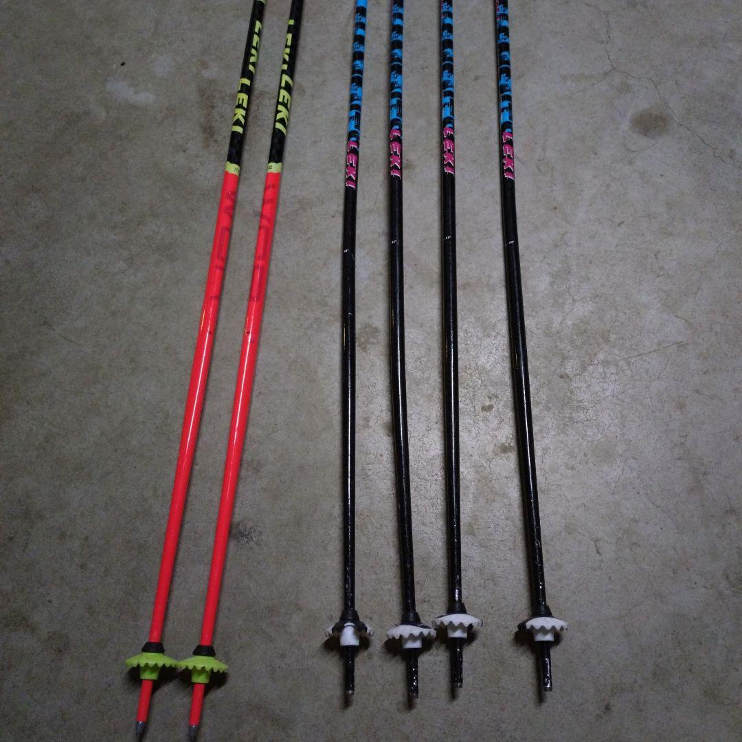 LEKI スキー用ストック ３セット