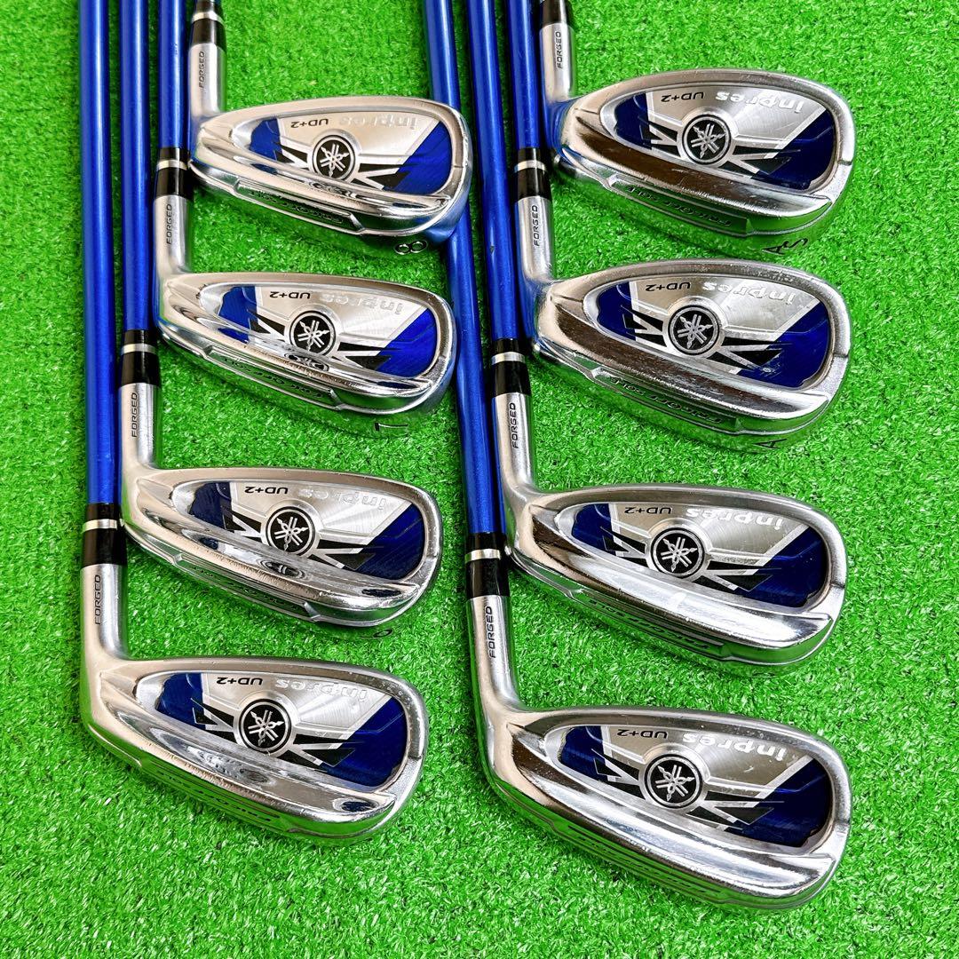 ヤマハ インプレス UD+2 アイアンセット 右打ち8本 メンズ YAMAHA