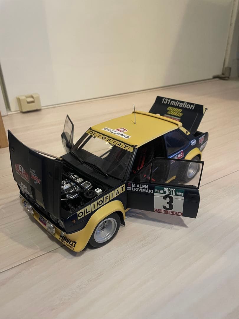 kyosho FIAT 131 abarth ミニカー 1/18