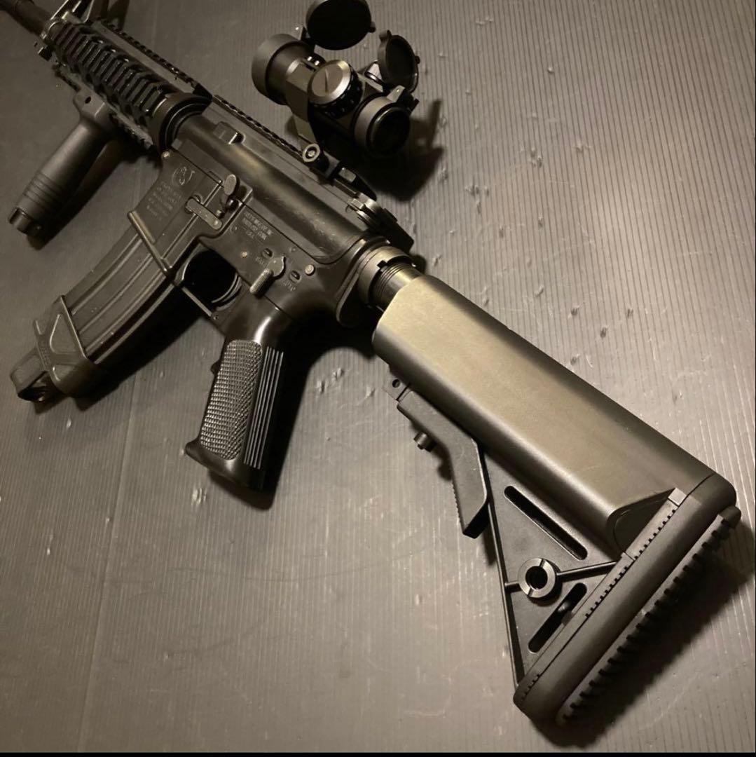 次世代電動ガン SOPMOD M4 【ジャンク】【充電器、ドットサイトなし】