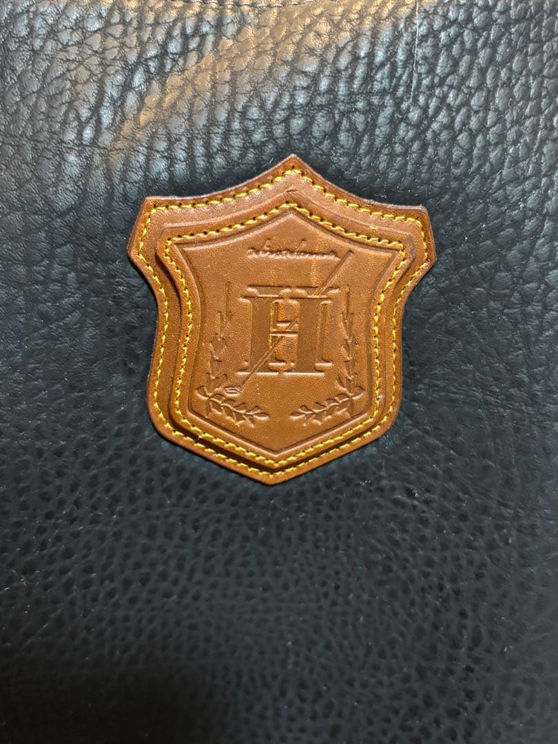 希少品 美品 HONMA ホンマ 本間 クラシック 本革 レザー キャディバッグ