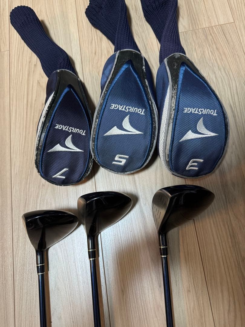 TourStage フェアウェイウッド 3, 5, 7 セット