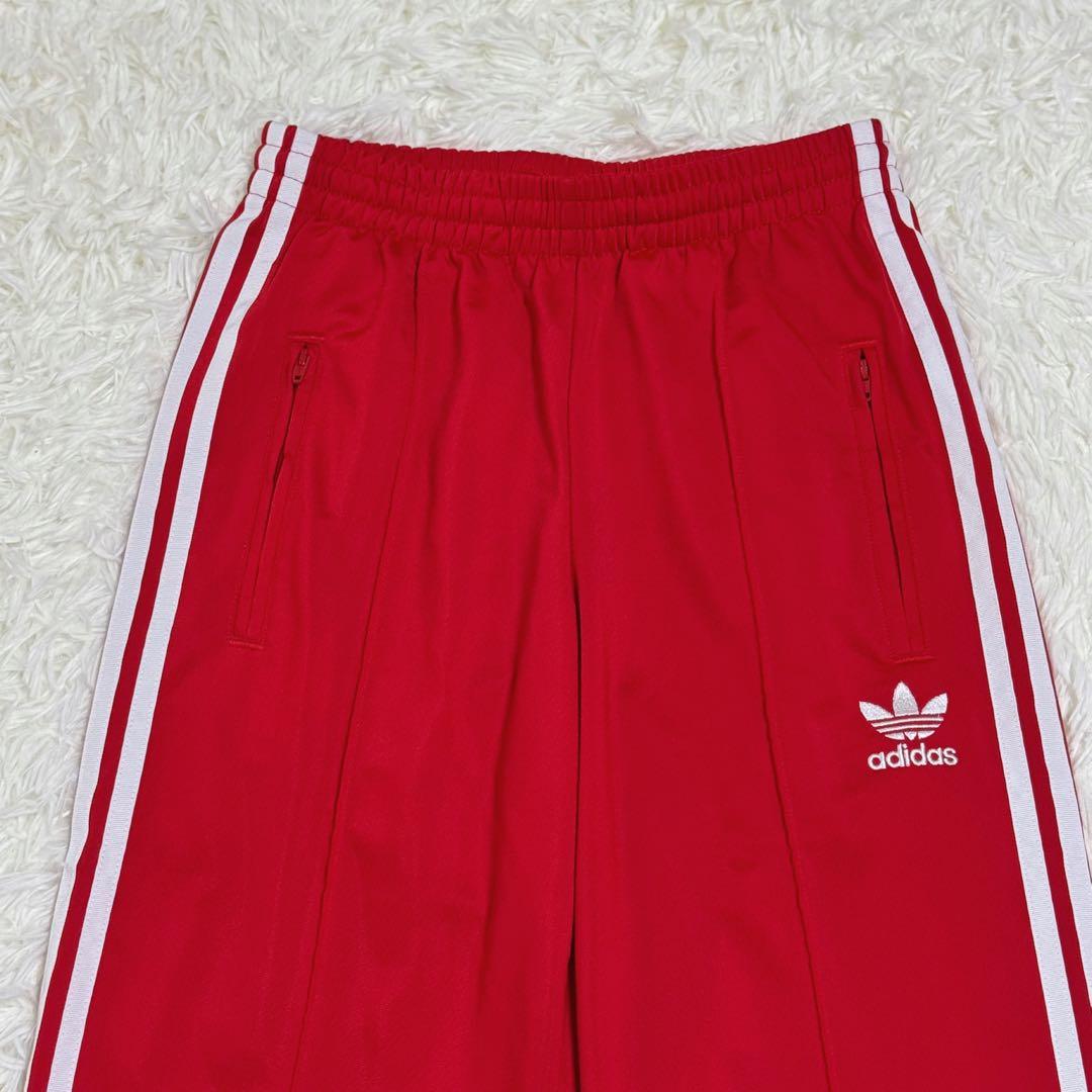 【極美品】アディダス ファイヤーバード トラックパンツ M 赤 TP