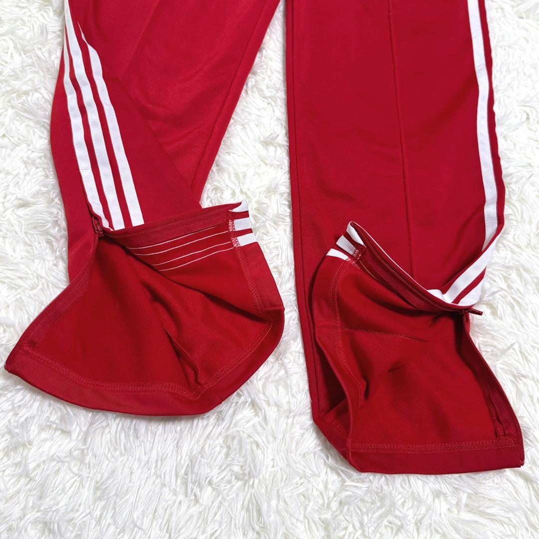 【極美品】アディダス ファイヤーバード トラックパンツ M 赤 TP