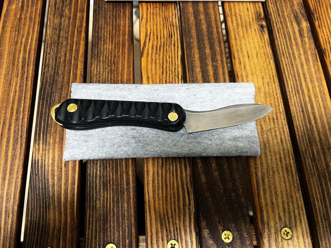 FEDECA Ripple BLACK 調理用ナイフ