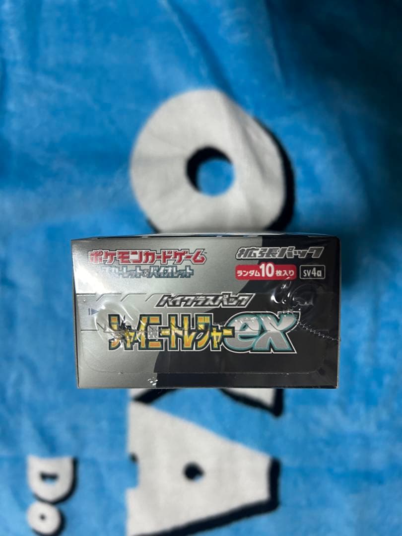 白銀のランス シャイニートレジャーex クレイバースト等　BOX シュリンク付