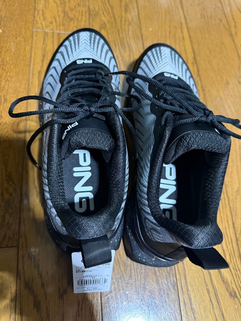 新品　PING メンズゴルフシューズ　スパイクレス
