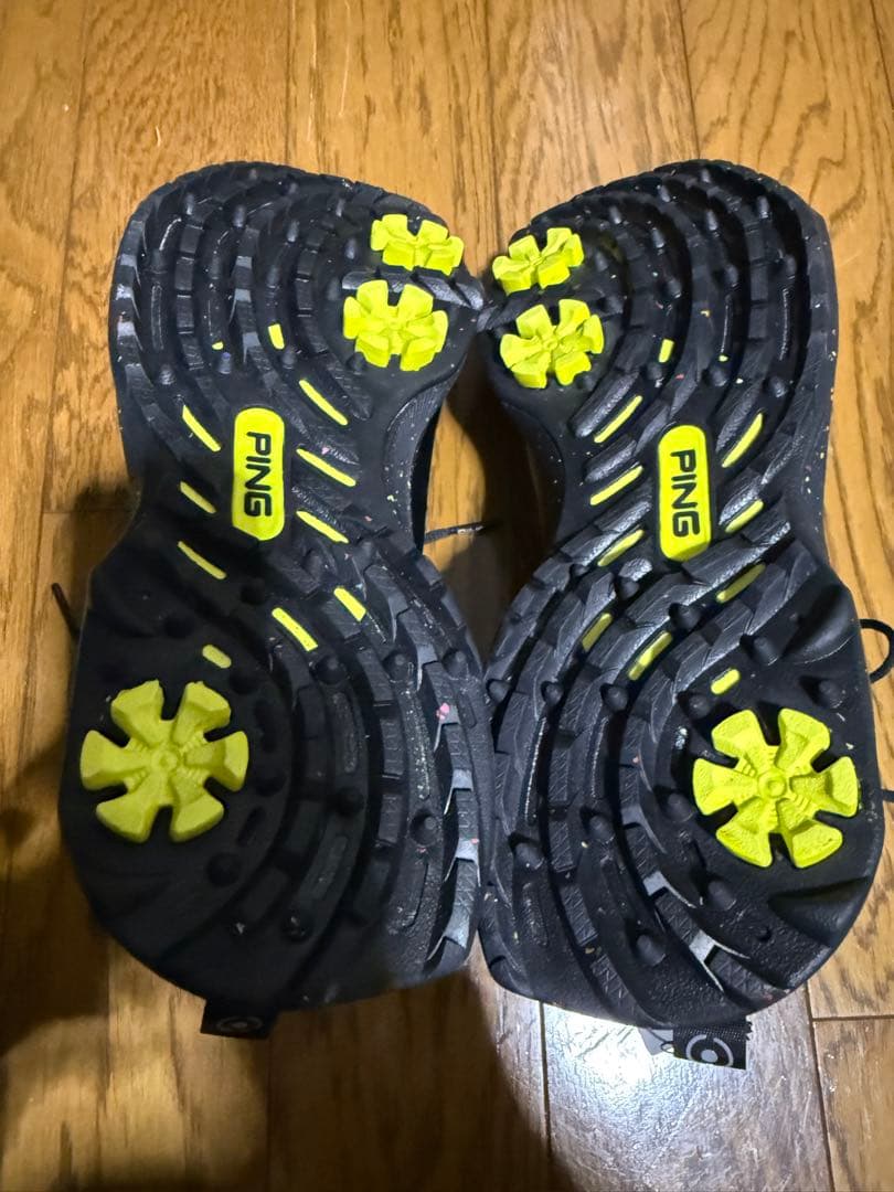 新品　PING メンズゴルフシューズ　スパイクレス