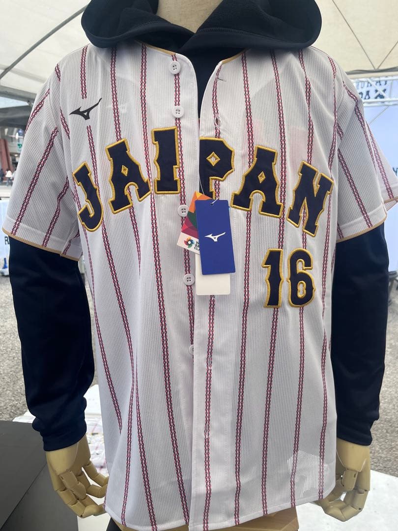 WBC2026 大谷選手　ホームユニフォーム　Ｍサイズ
