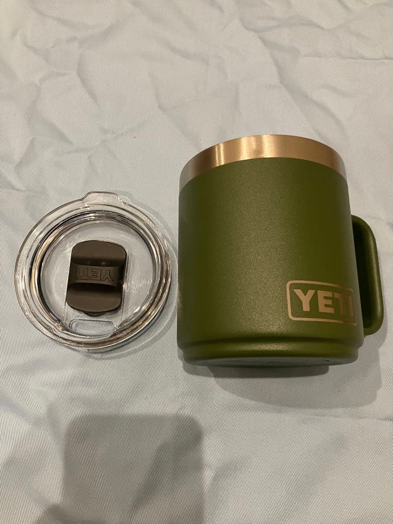YETI イエティ　マグカップ2カラー【中古品】　ノベルティ缶ステッカー