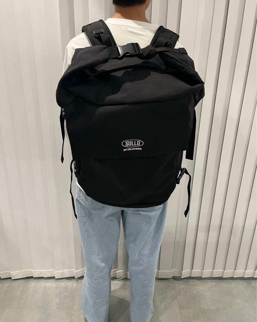 SULLO バックパック ブラック リュック サッカー スージョ