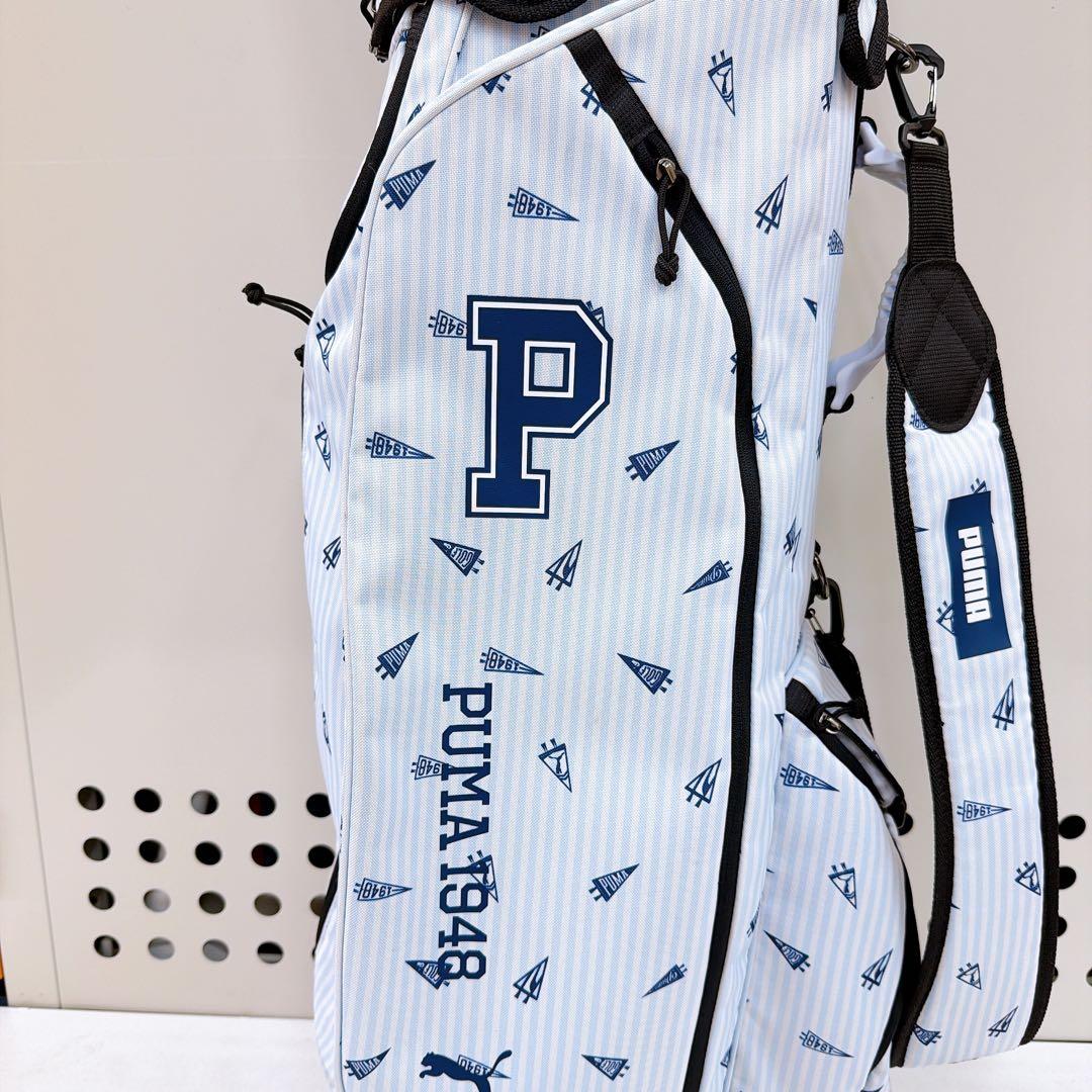 PUMA プーマ 2023年モデル フラッグ グラフィック キャディバッグ