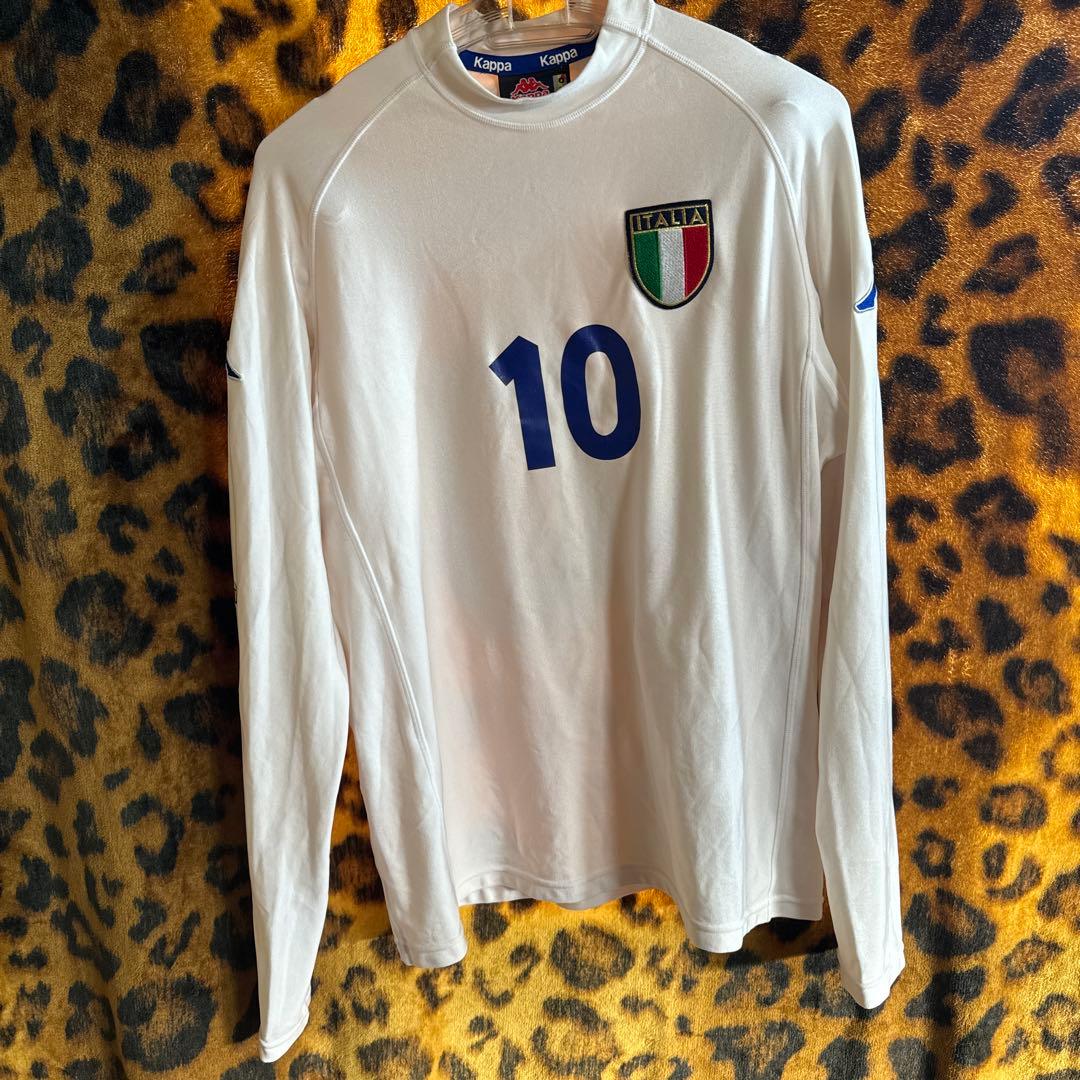 イタリア代表　デルピエロ10番　football Italy away
