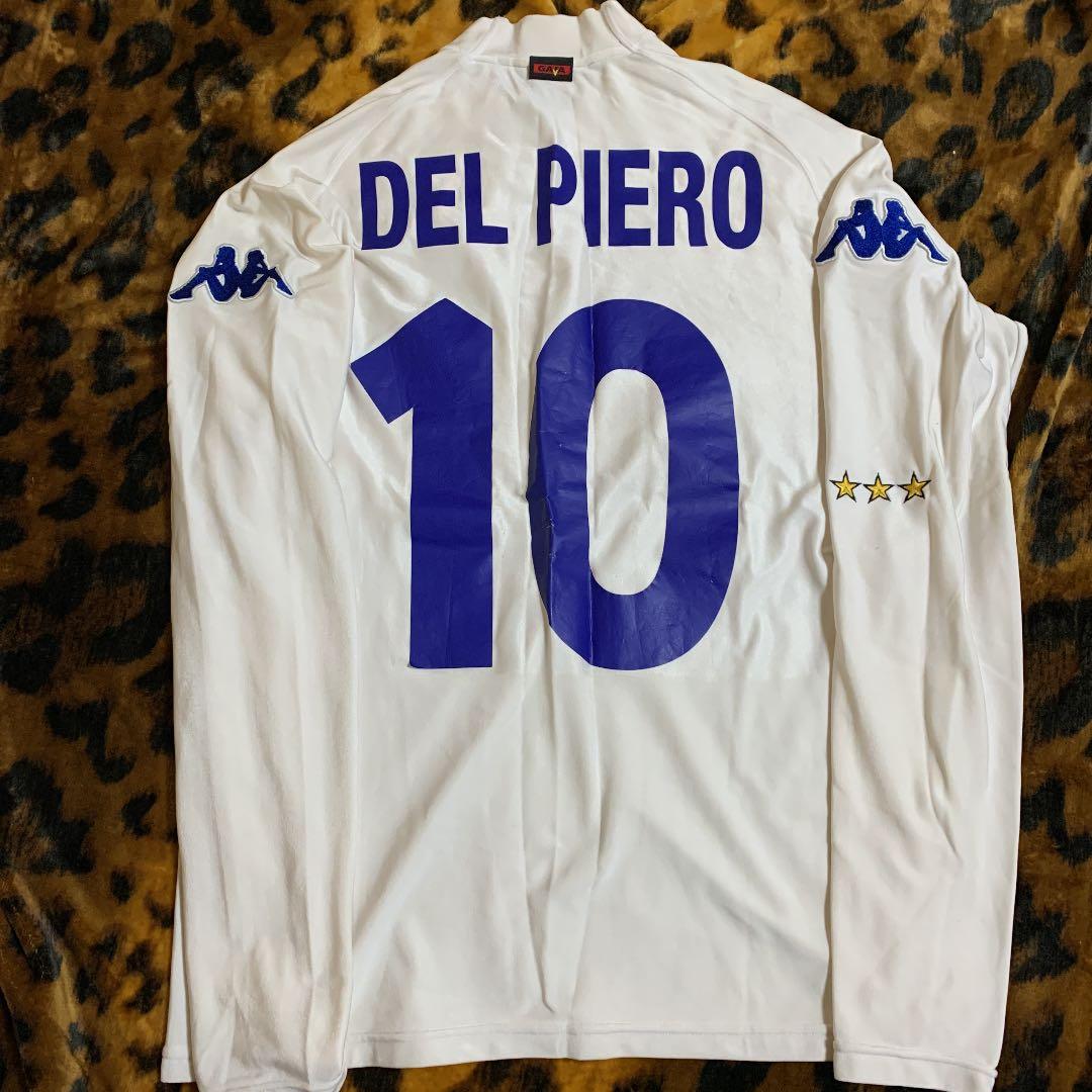 イタリア代表　デルピエロ10番　football Italy away
