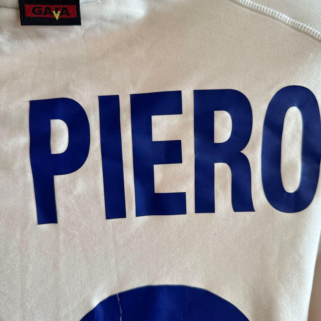 イタリア代表　デルピエロ10番　football Italy away