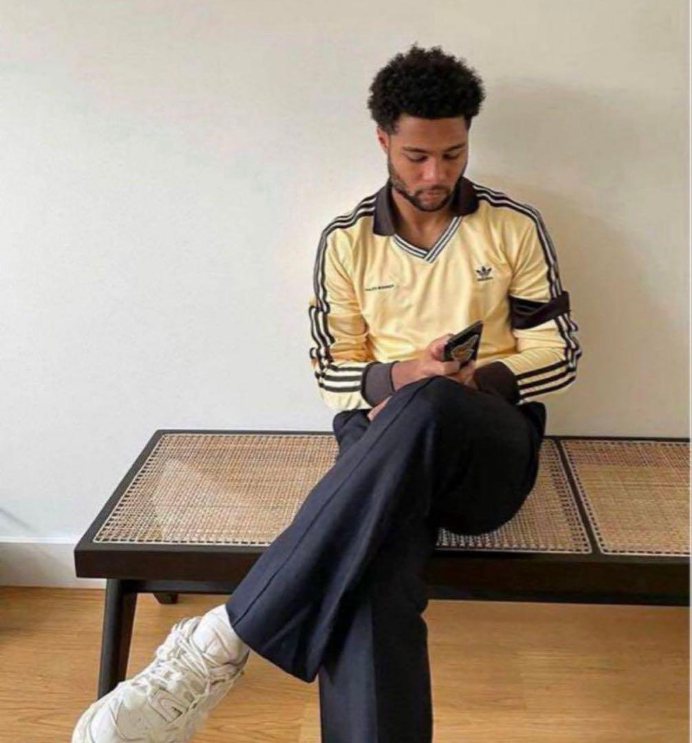 adidas WALES BONNER ベージュ 長袖シャツ M