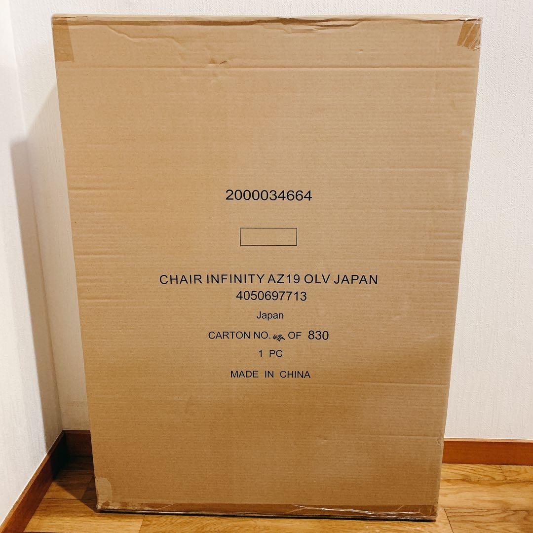 【未使用に近い】Coleman インフィニティチェア アウトドアチェア オリーブ