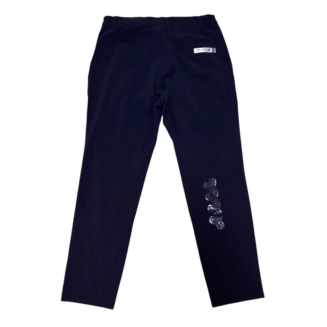 muta MARINE ムータマリン ストレッチナイロン タックワイドパンツ