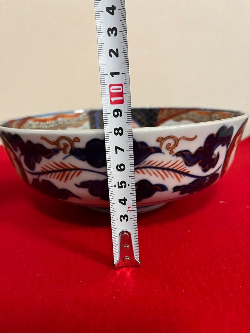 有田焼 伊万里焼 古伊万里 金彩 色絵 三ツ鉢 管理A3725