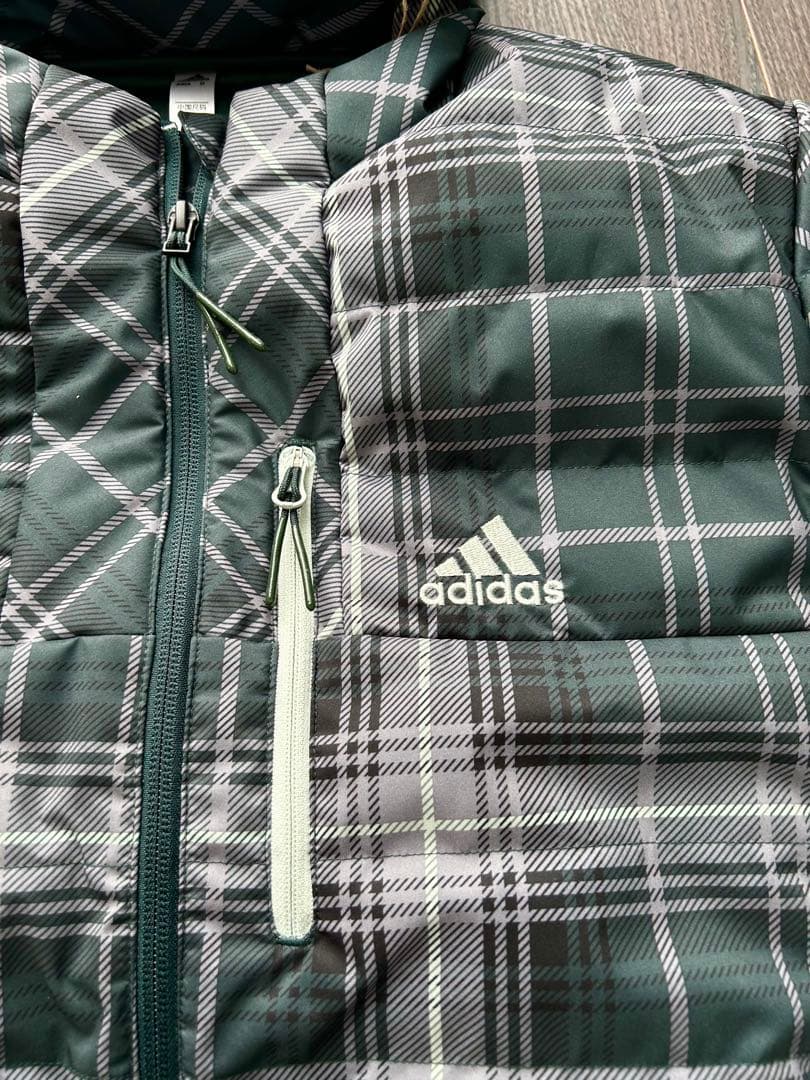 新品 アディダス adidas ゴルフジャケット 中綿保温 撥水 M