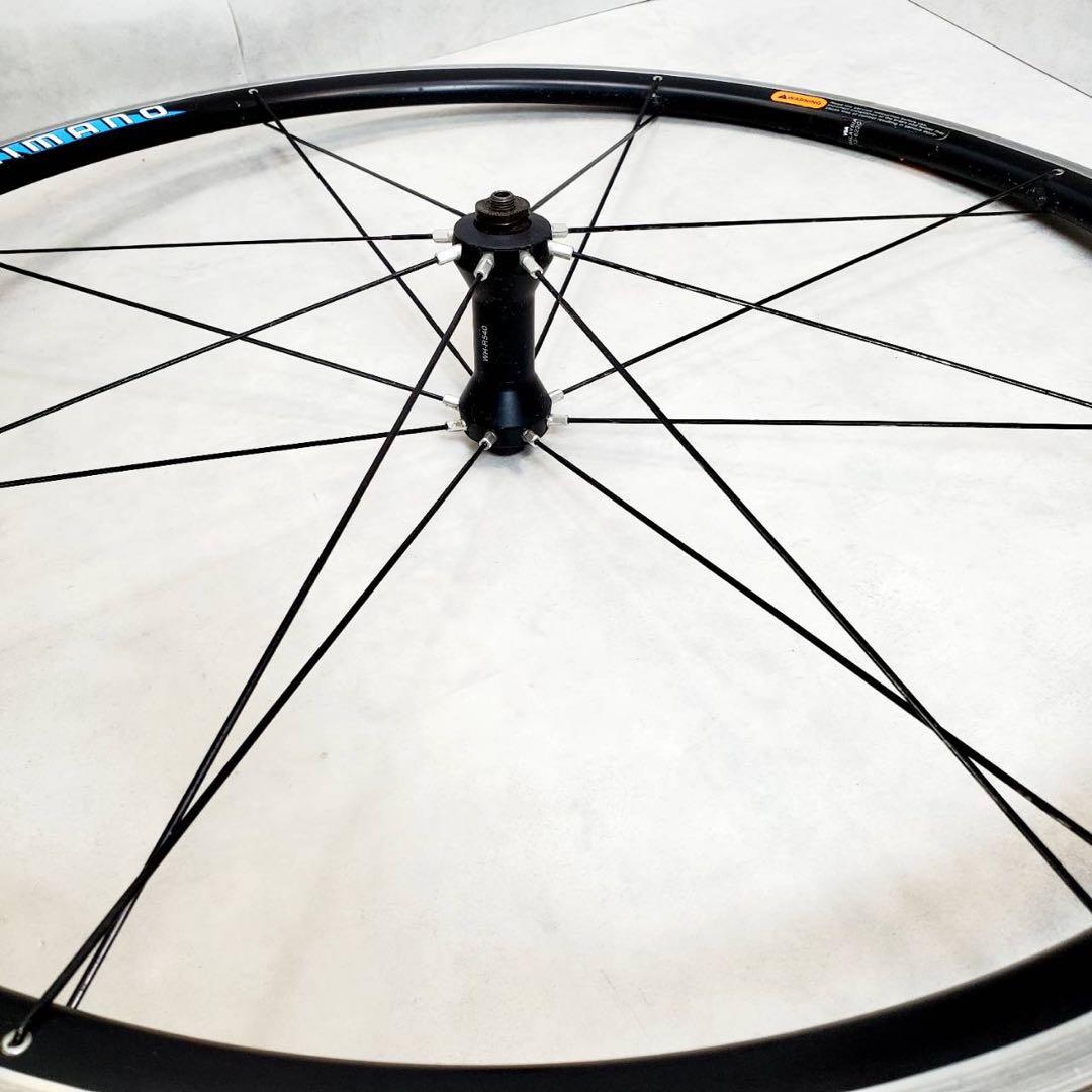 SHIMANO WH-R540 700C アルミ ロードバイク用 前後セット