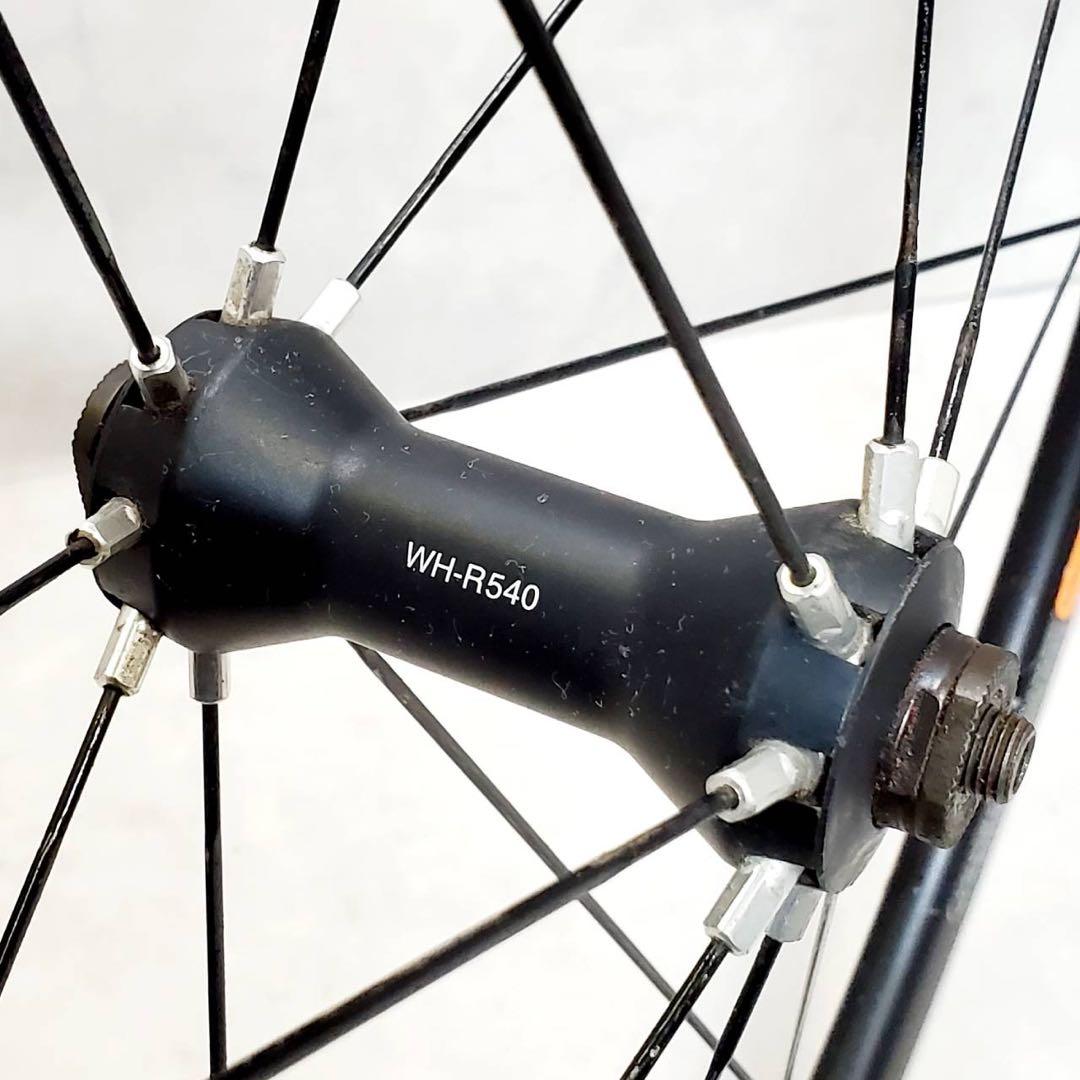 SHIMANO WH-R540 700C アルミ ロードバイク用 前後セット
