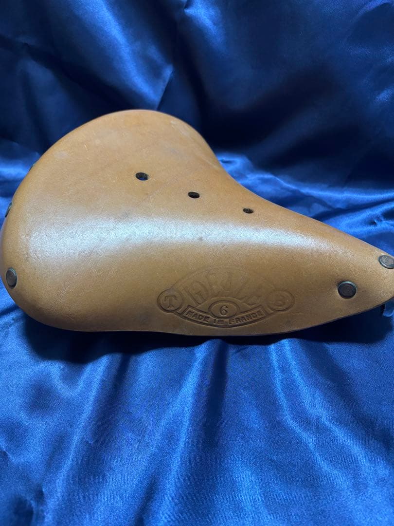 【未使用レア美品】イデアル ６ サドル レザー １９８６年 フランス製