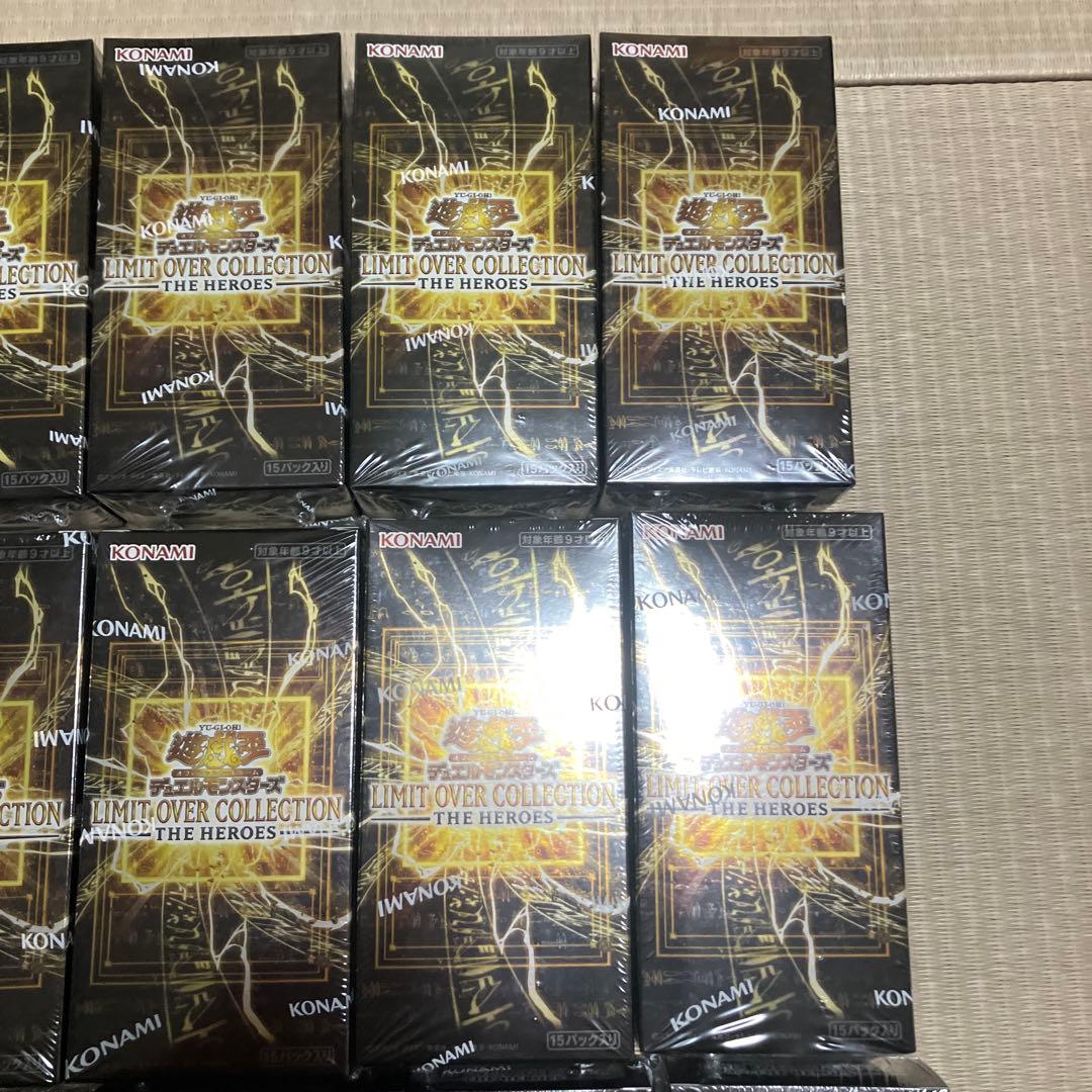 遊戯王LIMIT OVER COLLECTION THE HEROS 19BOX
