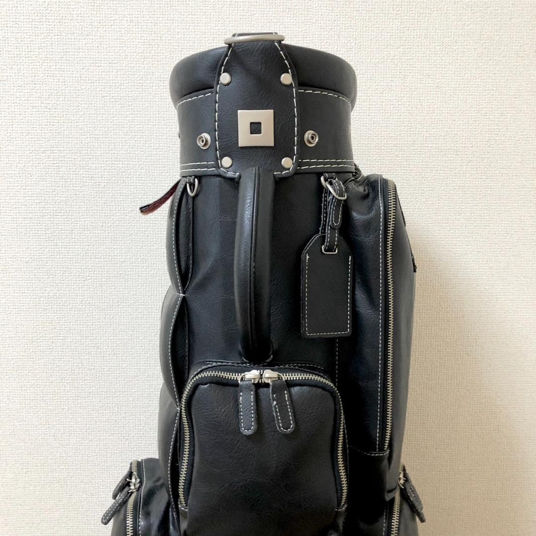 ONOFF オノフ ゴルフ キャディバッグ カート型 5分割 黒