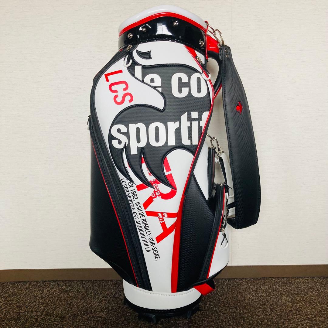 ☆風切りkun☆ ルコックキャディバッグ大口径3.5kg 9.5型
