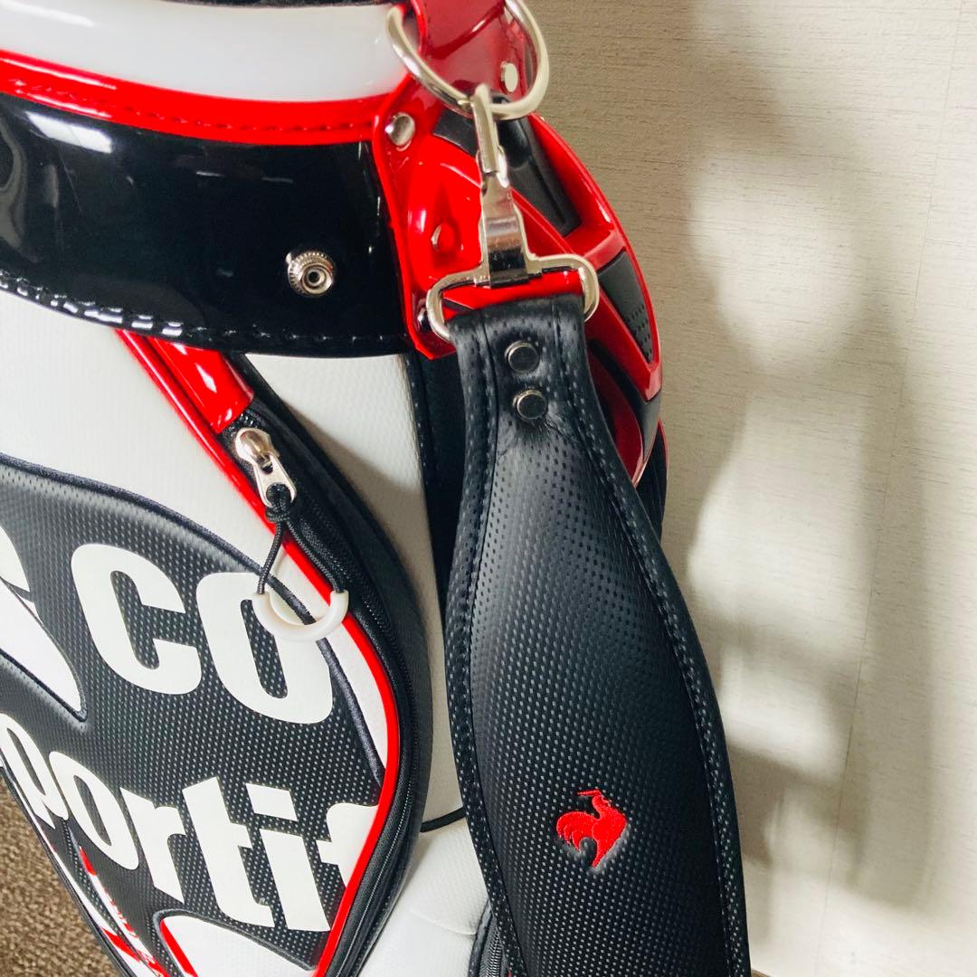 ☆風切りkun☆ ルコックキャディバッグ大口径3.5kg 9.5型