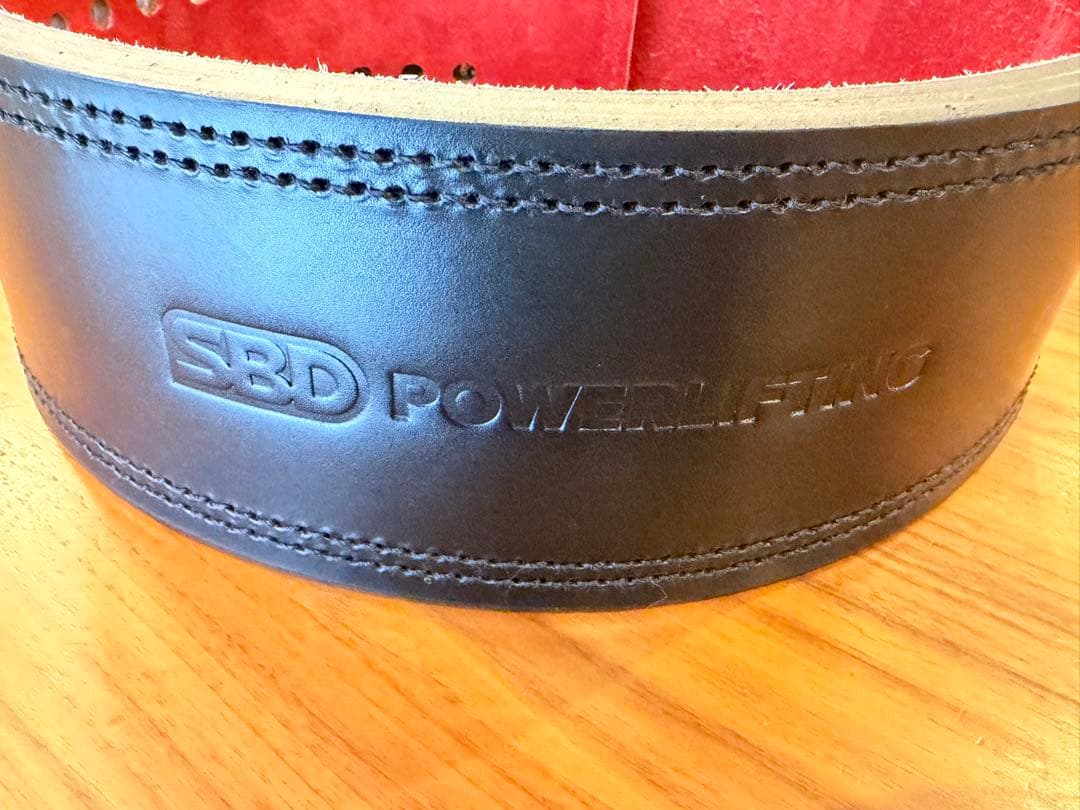 SBD パワーリフティングベルト 13mm L ほぼ未使用