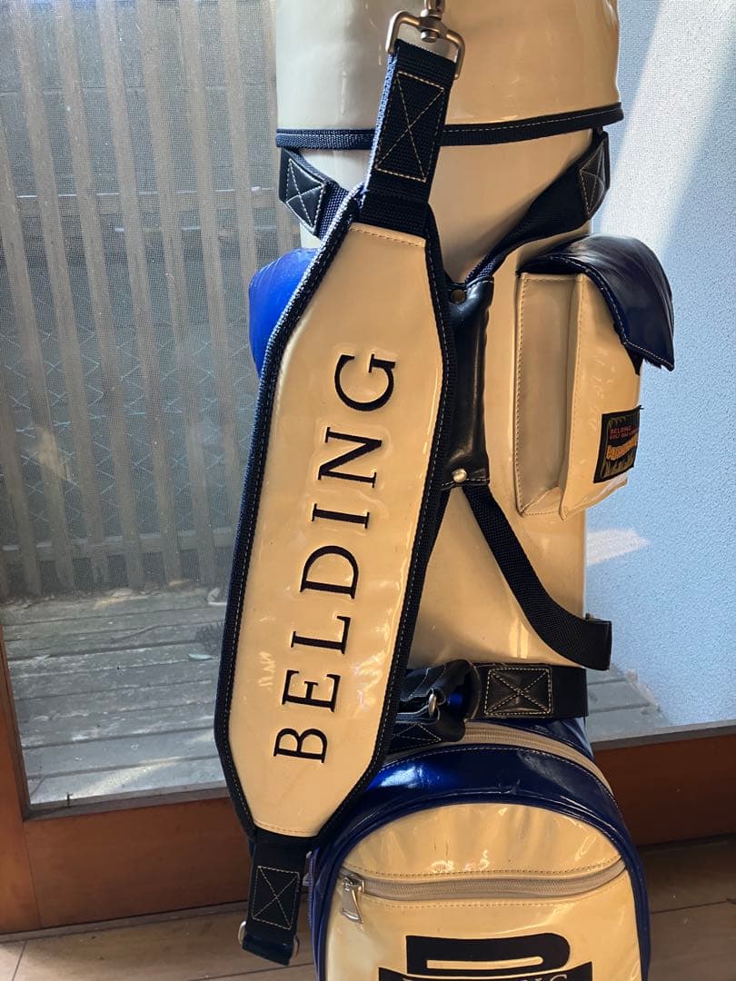 BELDING キャディバッグ ブッシュワーカー　ロイヤル　8.5型6分割