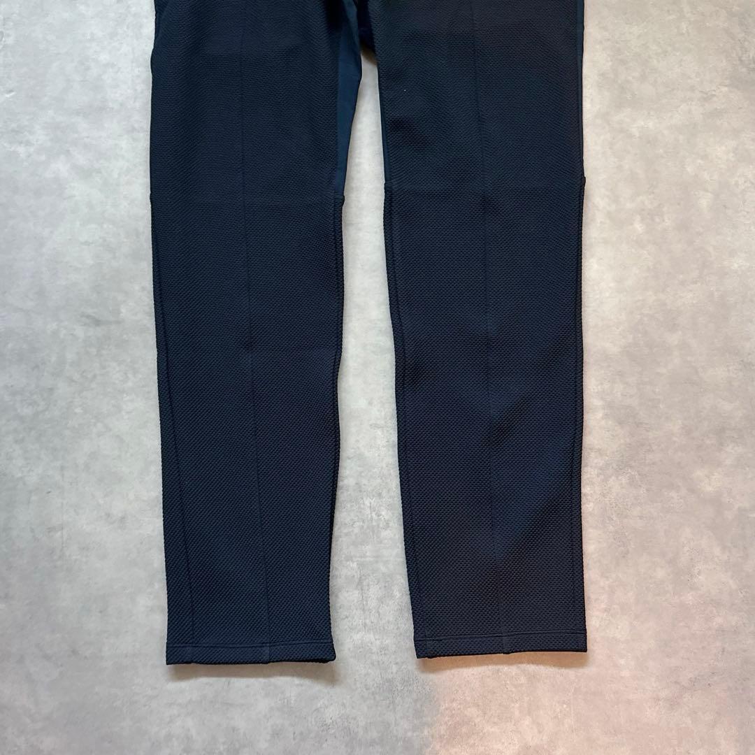新品 ★ MARK&LONA パンツ ジャージー ネイビー マーク&ロナ 正規品