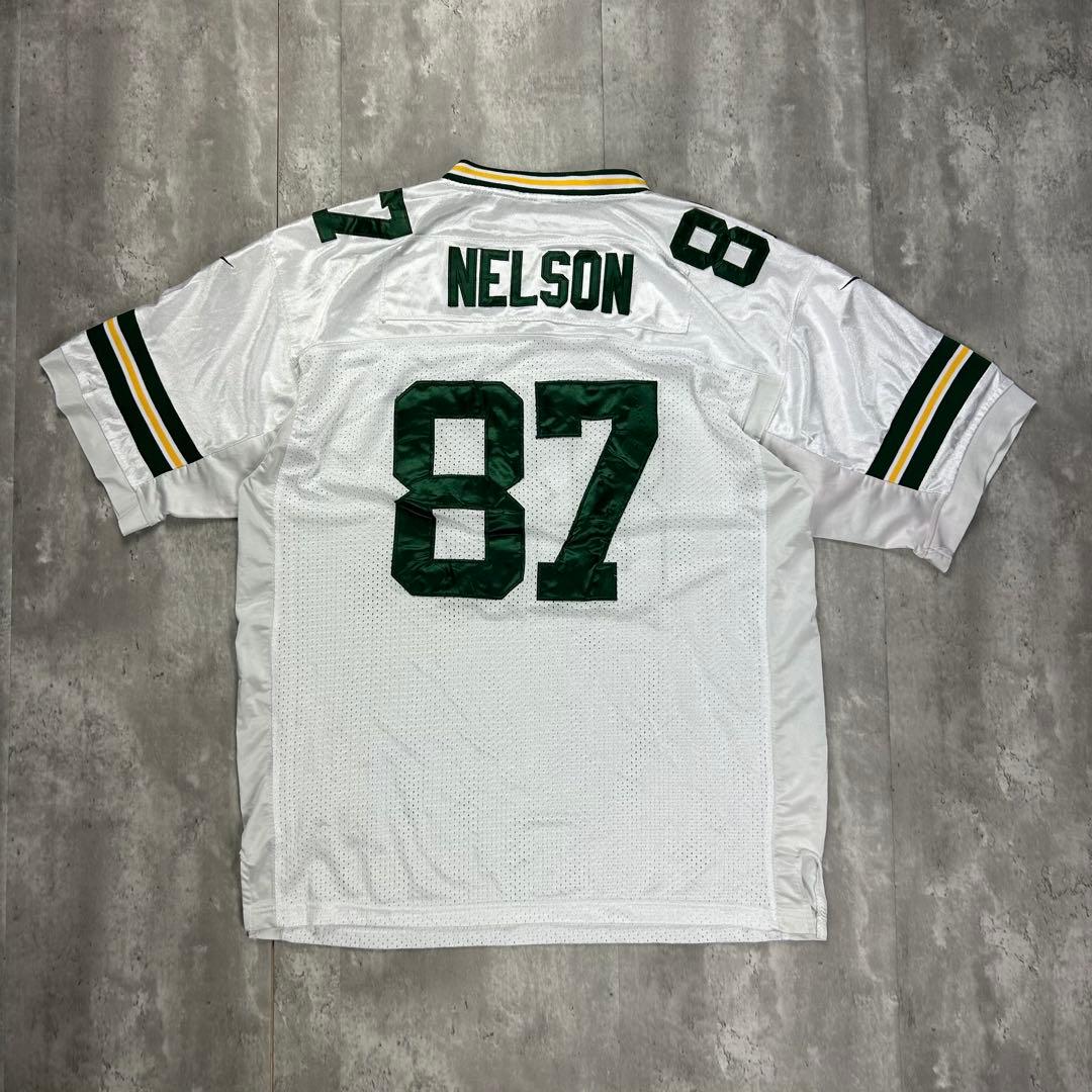 NIKE NFL 全刺繍 パッカーズ アメフトゲームシャツ 48 6567
