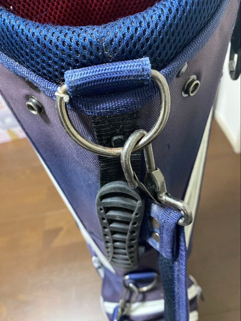 BEAMS GOLF スタンド付きキャディバッグ ネイビー