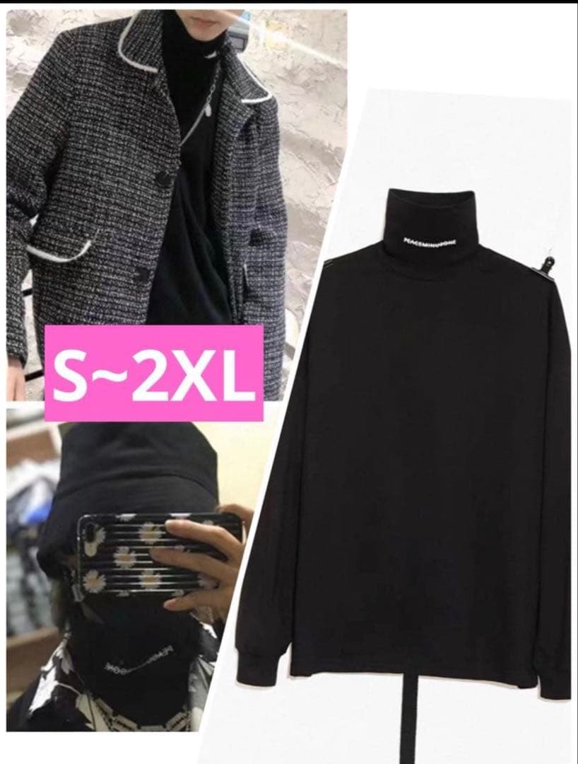 G-DRAGON ジードラゴン ジヨン GD ロゴタートルネック ジヨコス