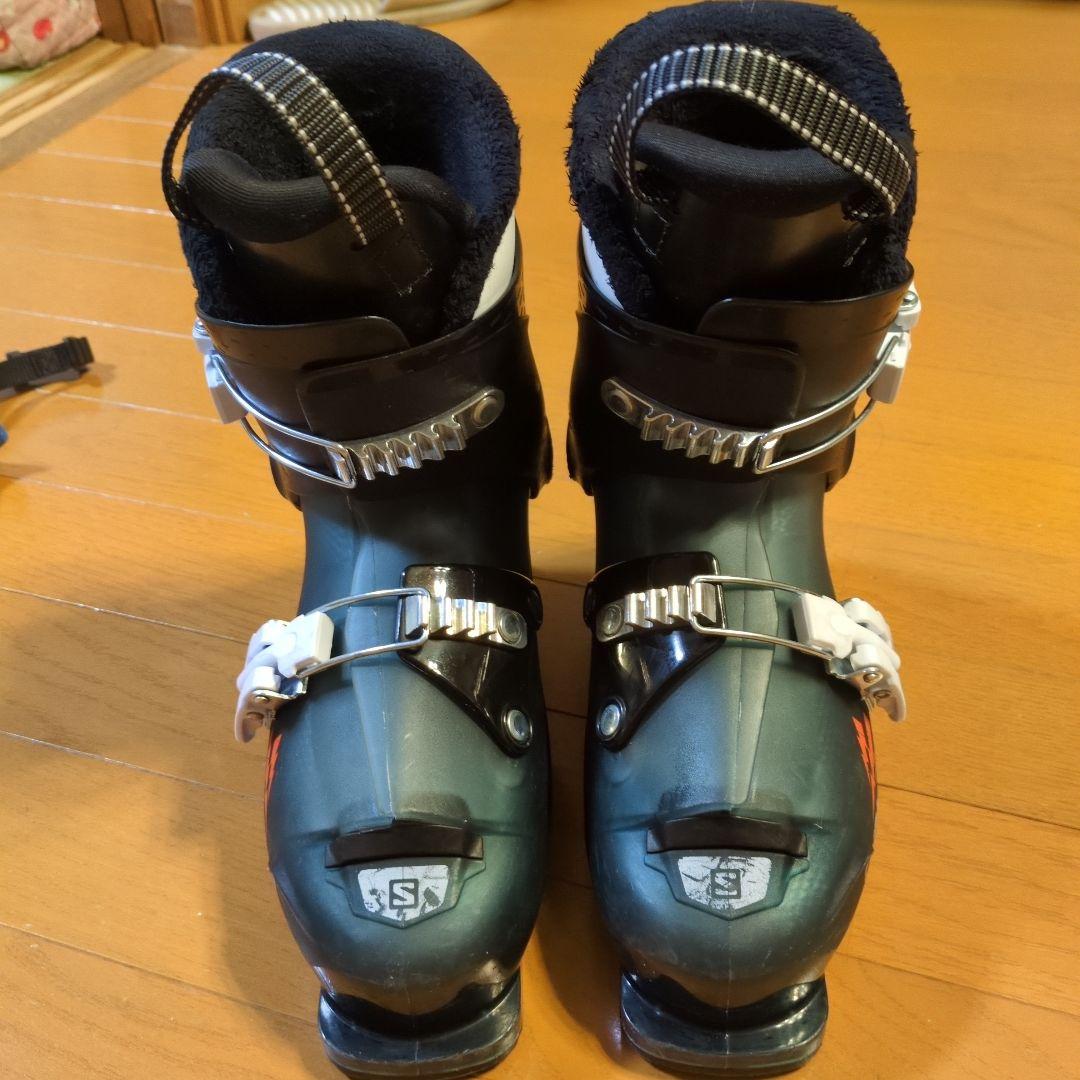 Atomic XJR 120cm スキーセット 青 ブーツ 21-21.5cm