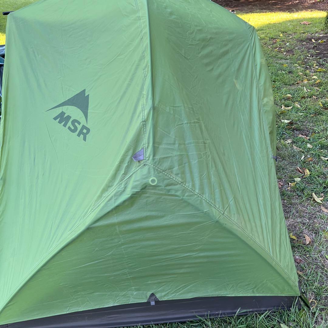 MSR HUBBA HUBBA ハバハバ 2人用 テント ＆ 専用グランドシート