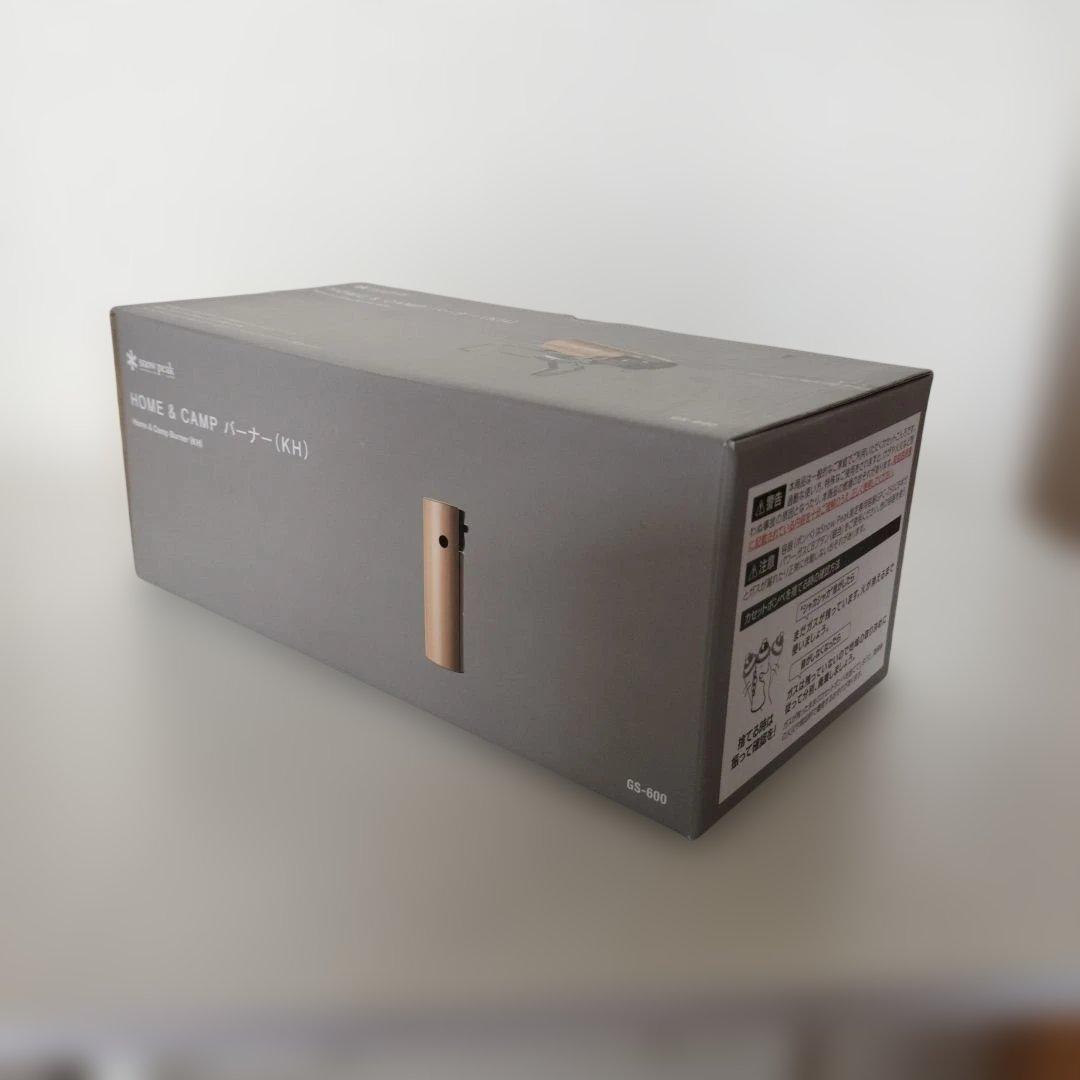 新品未使用 スノーピーク &CAMPバーナー カーキ GS-600KH