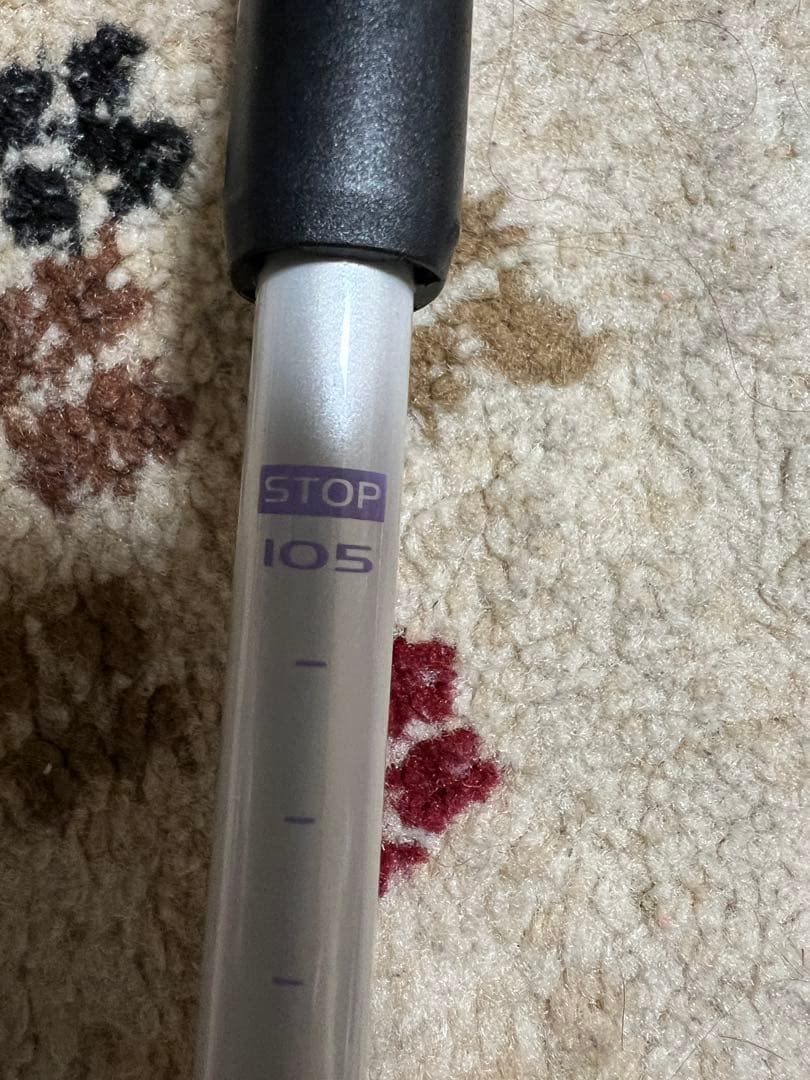 【美品】キッズ用 スキー板106cmスキー靴20cm ストックの4点セットです。