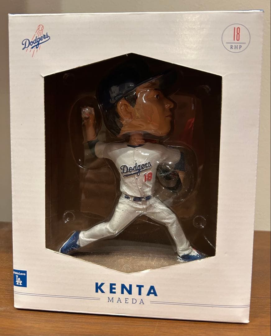 前田健太 ボブルヘッド 球場配布 Kenta Maeda ドジャース 楽天
