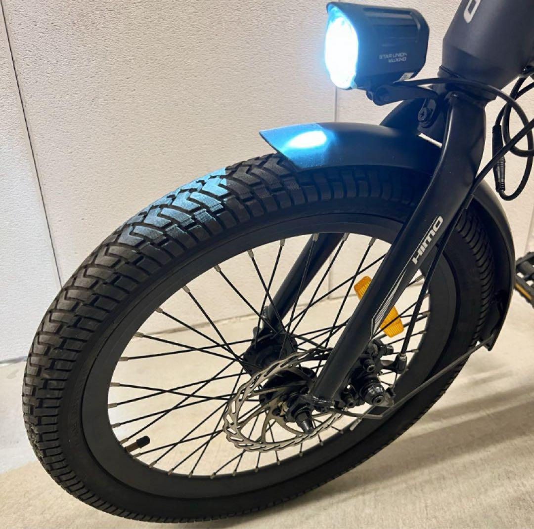 【東京・付属品付】電動アシスト自転車20インチ・折りたたみ可能