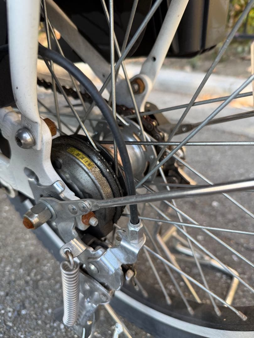 パナソニック 電動アシスト自転車　BE-ENMK03 白　送料込み