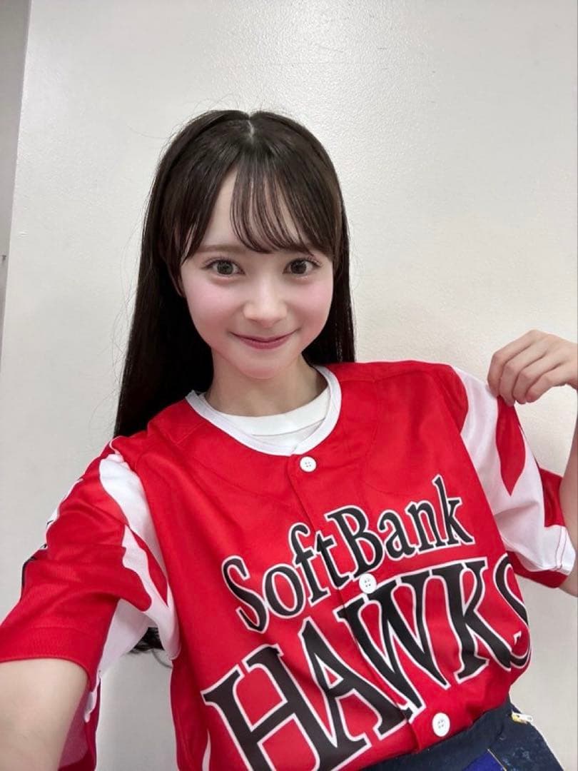 福岡ソフトバンクホークスレプリカユニフォーム AKB48伊藤百花 3XL