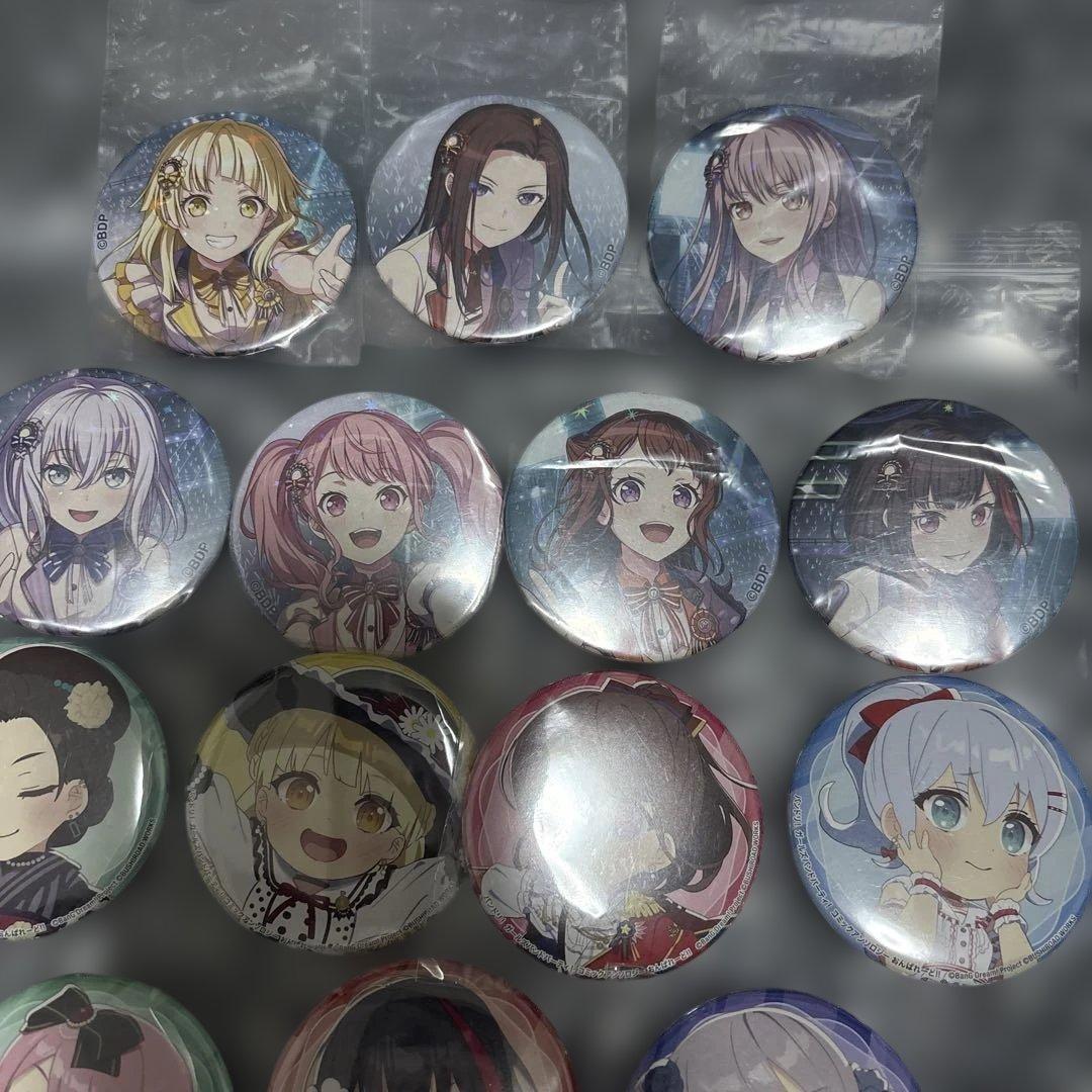 BanGDream 缶バッジ 14個セット
