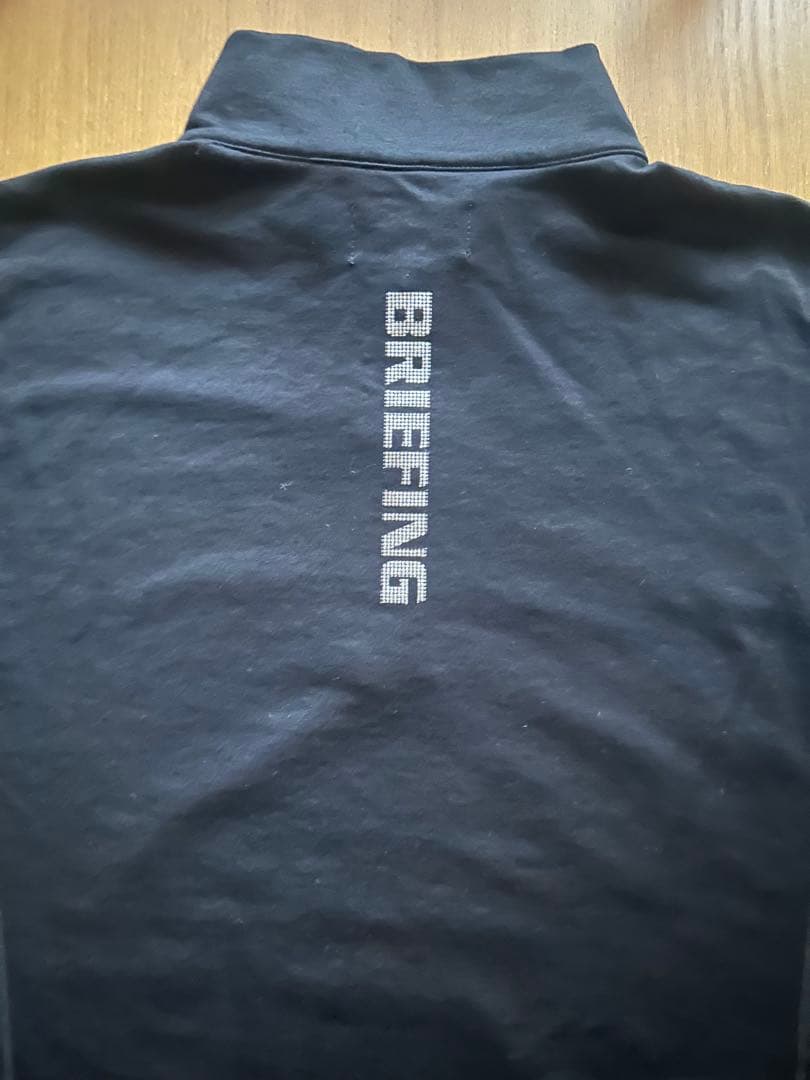 【美品】ブリーフィング　ハーフジップ　トップス　メンズ　長袖　BRIEFING