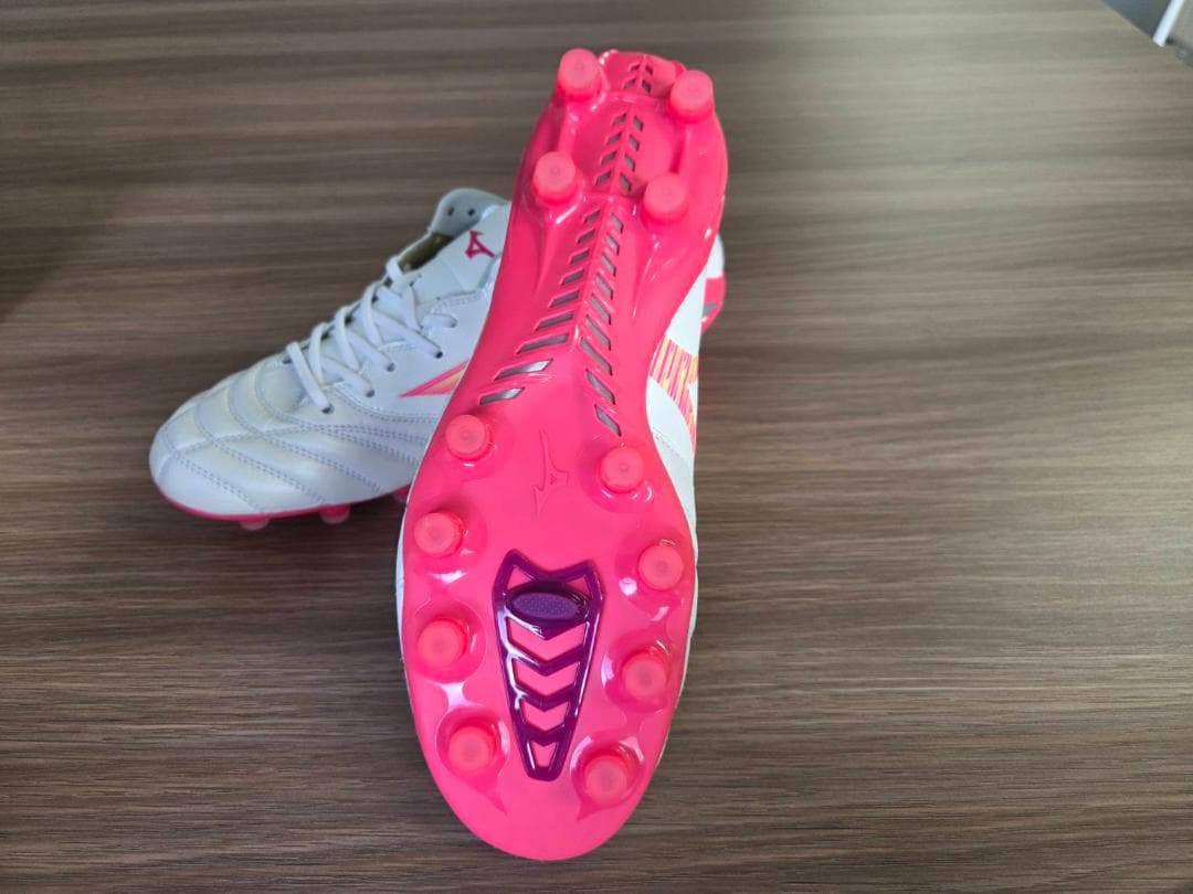 Mizuno モナルシーダNEO3エリート25.5cm ホワイト/ピンク